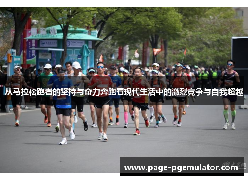 从马拉松跑者的坚持与奋力奔跑看现代生活中的激烈竞争与自我超越 从马拉松跑者的坚持与奋力奔跑看现代生活中的激烈竞争与自我超越