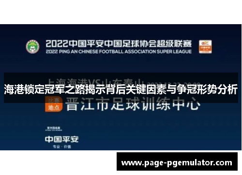 海港锁定冠军之路揭示背后关键因素与争冠形势分析 海港锁定冠军之路揭示背后关键因素与争冠形势分析