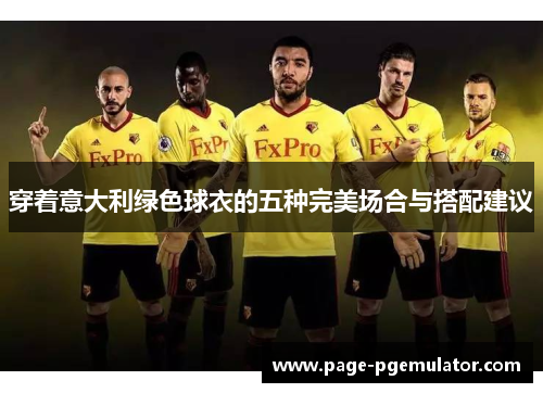 穿着意大利绿色球衣的五种完美场合与搭配建议 穿着意大利绿色球衣的五种完美场合与搭配建议